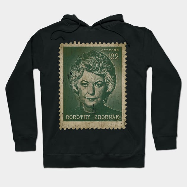 Dorothy Zbornak Engraved Style Hoodie by Chillashop Artstudio